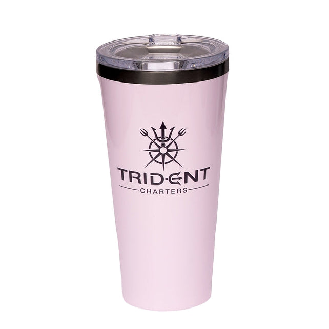 Light Pink Trident Tumbler