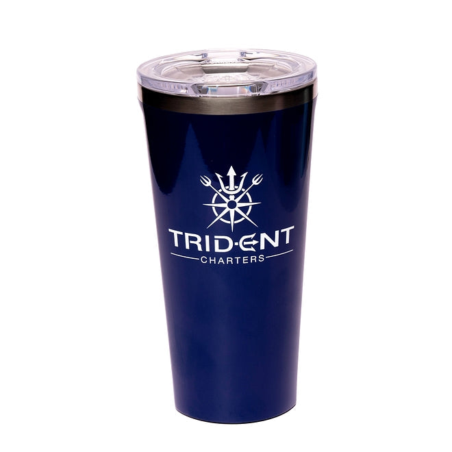 Navy Blue Trident Tumbler
