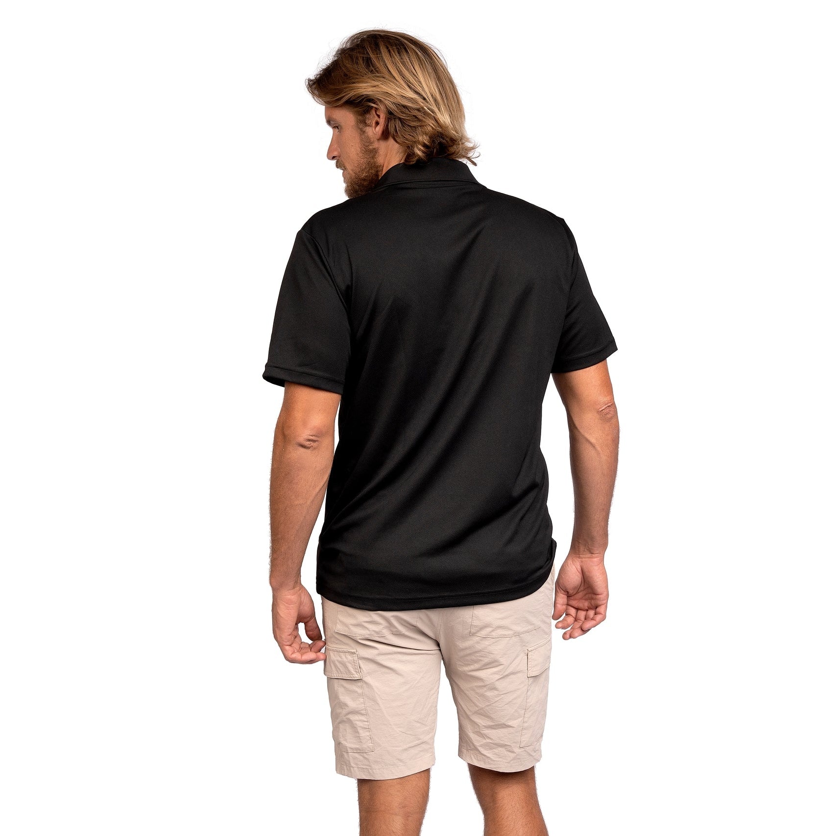 Black Trident Polo