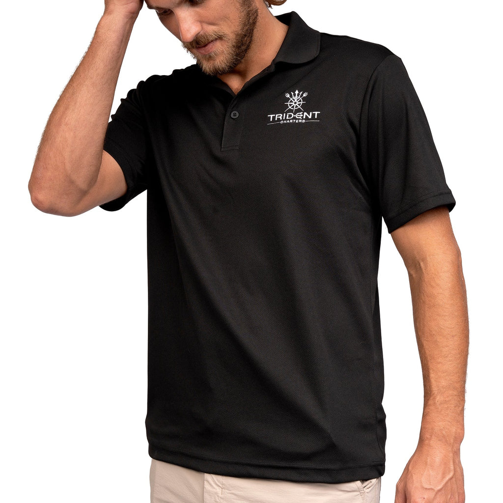 Black Trident Polo