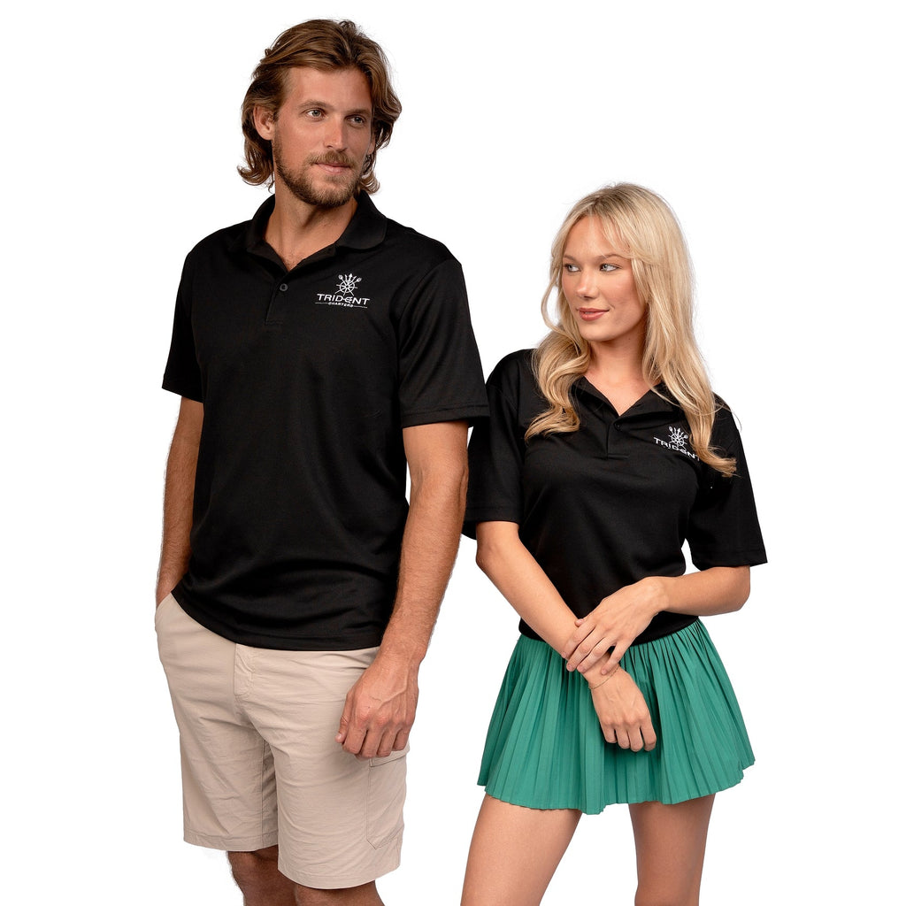 Black Trident Polo